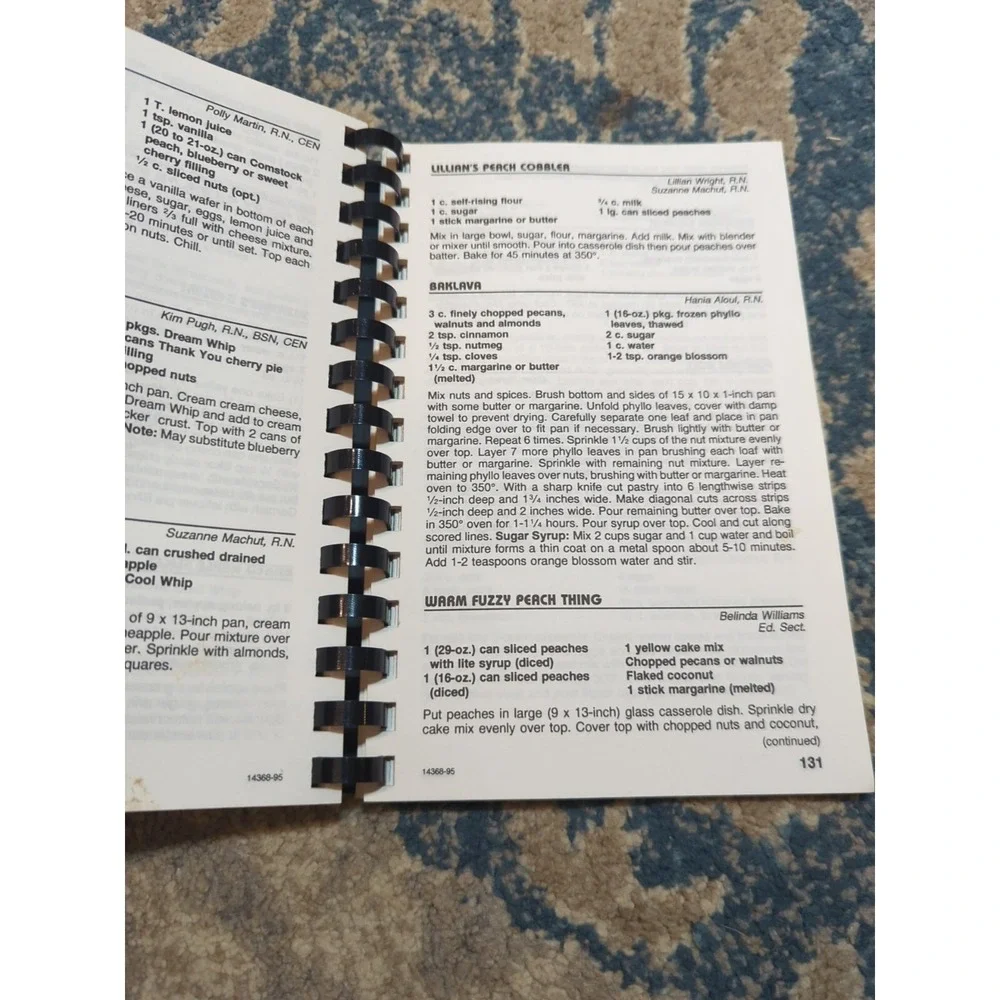 Vtg Cookbook‎ Virginia Emergency Nurses Association Sharing Our Best 1996